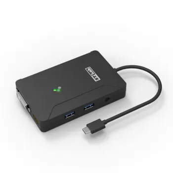 Dock Station St-Lab U-1190 USB-C to HDMI + DVI Mini Docking Station ST-U-1190