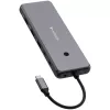 מפצל USB-C Verbatim USB-C Pro Multiport Hub CMH-13 13 Port 32153 צבע אפור