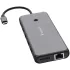 מפצל USB-C Verbatim USB-C Pro Multiport Hub CMH-13 13 Port 32153 צבע אפור