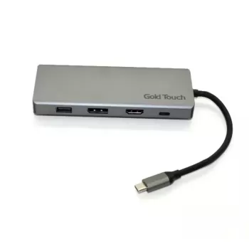 Док-станция Gold Touch USB3.1 Type C To Multi Port w/i DisplayPort SU-C15 Док-станция Gold Touch USB3.1 Type C To Multi Port w/i DisplayPort SU-C15