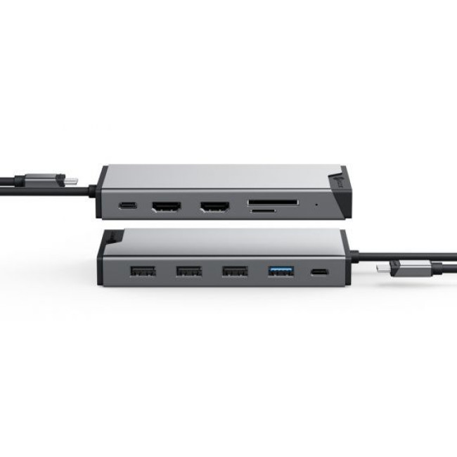 Dock Station ALOGIC USB-C 12-in-1 DV3 Universal Triple Display DisplayLink with