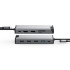 תחנת עגינה ALOGIC USB-C 12-in-1 DV3 Universal Triple Display DisplayLink with תחנת עגינה ALOGIC USB-C 12-in-1 DV3 Universal Triple Display DisplayLink with