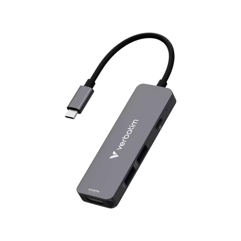Док-станция Verbatim USB-C Essentials Multiport Hub 4 Port 32155 Док-станция Verbatim USB-C Essentials Multiport Hub 4 Port 32155