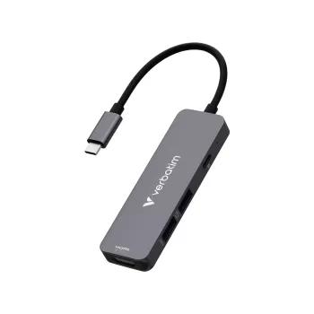 Dock Station Verbatim USB-C Essentials Multiport Hub 4 Port 32155 Dock Station Verbatim USB-C Essentials Multiport Hub 4 Port 32155