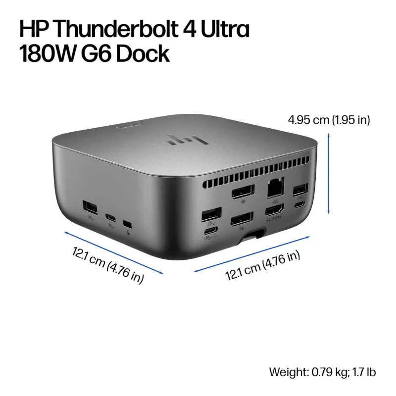 Dock Station HP TB4 Ultra 180W G6 Dock 9X481UT