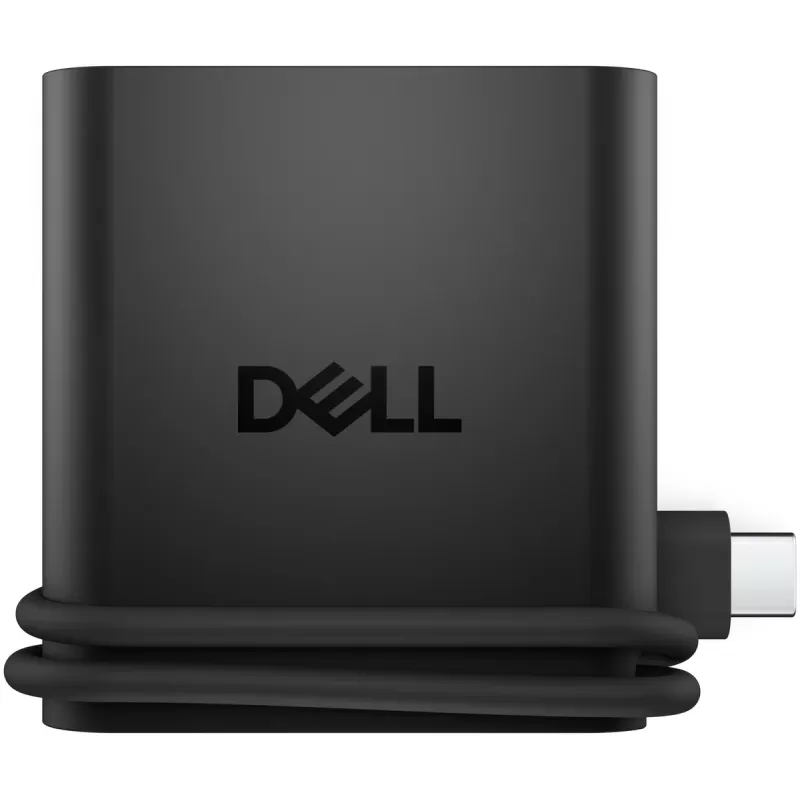 מפצל USB-C Dell Pro 4-in-1 USB-C Travel Hub DA225 470-BFBN צבע שחור