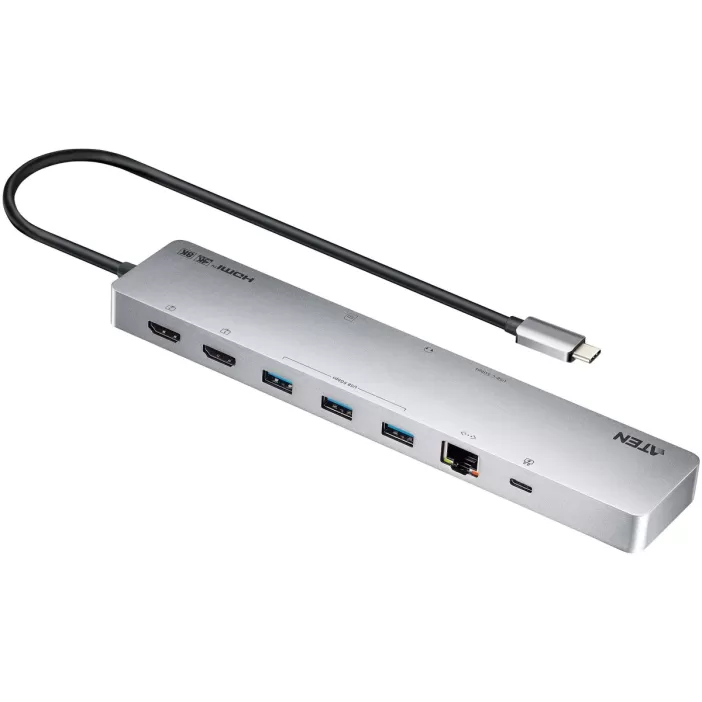 תחנת עגינה ATEN UH3240 11-in-1 USB-C 8K 100W PD UH3240 תחנת עגינה ATEN UH3240 11-in-1 USB-C 8K 100W PD UH3240
