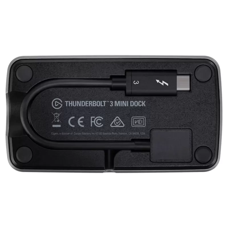 Док-станция Elgato Thunderbolt 3 Mini Dock 10DAB9901 Док-станция Elgato Thunderbolt 3 Mini Dock 10DAB9901