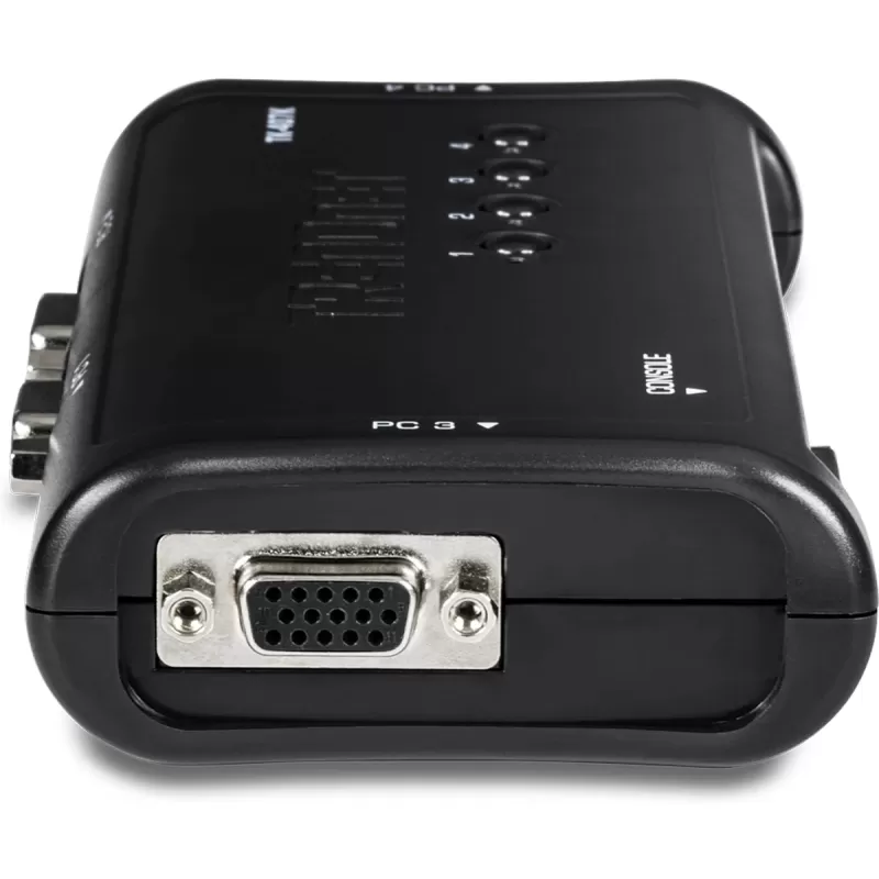 מתג KVM TRENDnet TK-407K צבע שחור