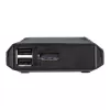 מתג KVM ATEN US3312 2-Port USB-C 4K DisplayPort Cable KVM US3312 צבע שחור