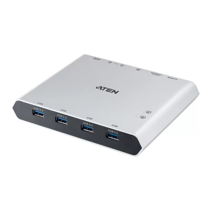 KVM-переключатель ATEN US3311 Duo Flex 2-Port USB-C 4K DisplayPort US3311 Цвет:серебряный KVM-переключатель ATEN US3311 Duo Flex 2-Port USB-C 4K DisplayPort US3311 Цвет:серебряный