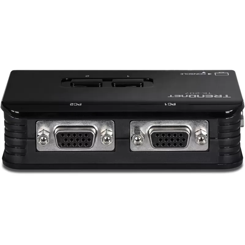 מתג KVM TRENDnet TK-207K צבע שחור