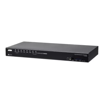 מתג KVM ATEN CS19208 8-Port USB 3.0 4K DisplayPort 1U CS19208 צבע שחור