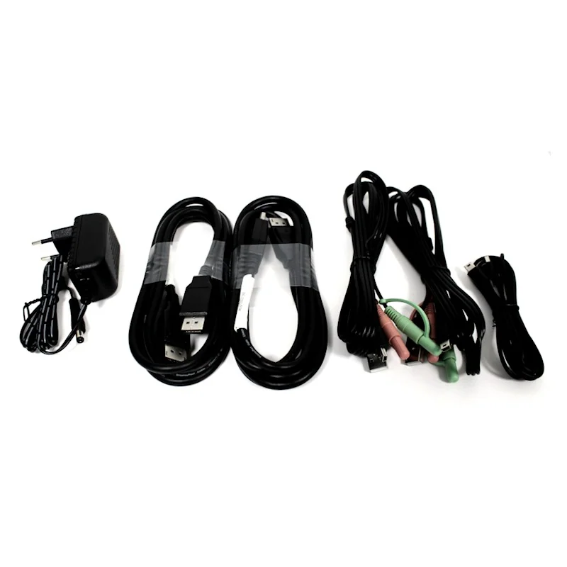 מתג KVM Gold Touch 2 Ports DisplayPort KVM Switch KVM-DP-2 צבע שחור מתג KVM Gold Touch 2 Ports DisplayPort KVM Switch KVM-DP-2 צבע שחור