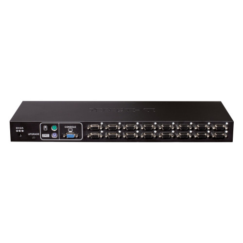 מתג D-Link KVM COMBO SWITCH 16 PORT PS/2 + USB RACKMOUNT KVM-450