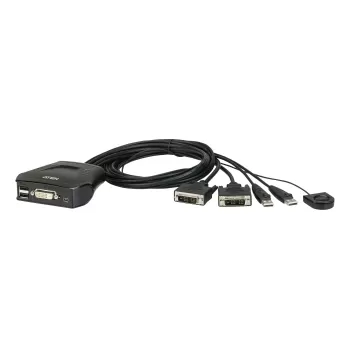KVM switch ATEN CS22D 2-Port USB DVI Cable KVM Switch CS22D