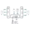 KVM-переключатель ATEN CS22D 2-Port USB DVI Cable KVM Switch CS22D