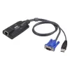 מתג KVM ATEN USB VGA KVM Adapter KA7170 KA7170 צבע שחור