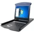 מתג KVM Luggar KVM16-17M 17" Rackmount LCD KVM Console 16-Port VGA/USB/PS2 KVM16-17M