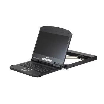KVM switch ATEN CL3800NW 1U FHD LCD SHORT DEPTH CL3800NW Color:black KVM switch ATEN CL3800NW 1U FHD LCD SHORT DEPTH CL3800NW Color:black