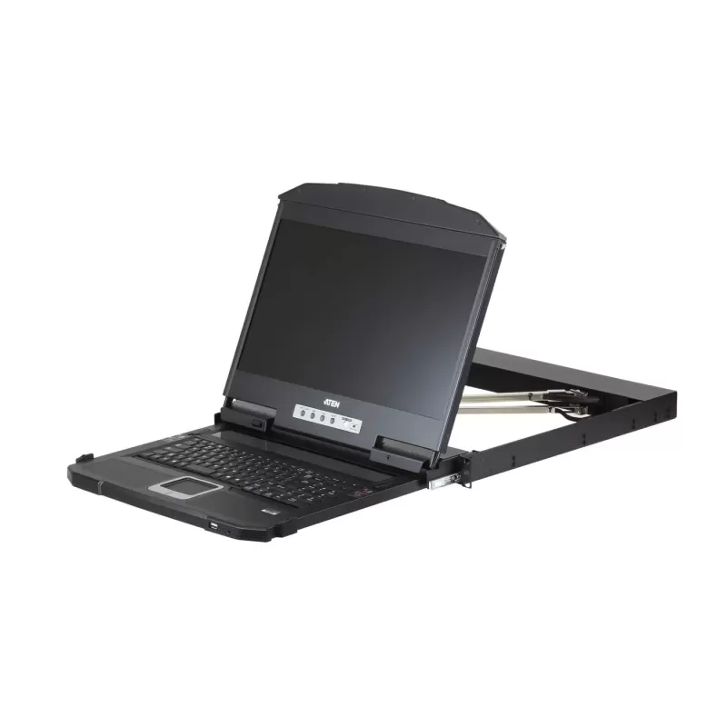 KVM switch ATEN CL3800NW 1U FHD LCD SHORT DEPTH CL3800NW Color:black