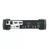 מתג KVM ATEN CS1922M 2-Port USB 3.0 4K DisplayPort MST KVMP CS1922M צבע שחור