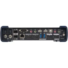 KVM ATEN KX9980R 5K DisplayPort Dual Display KVM over IP Receiver KX9980R Color:black