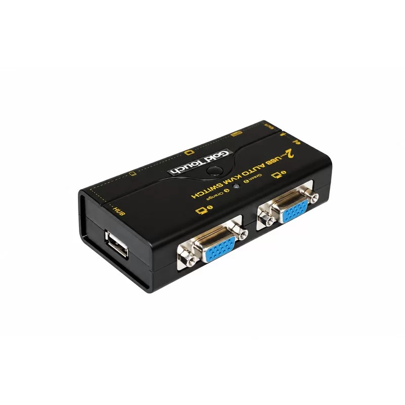 KVM-переключатель Gold Touch 2 Ports USB KVM Switch KVM-USB-2