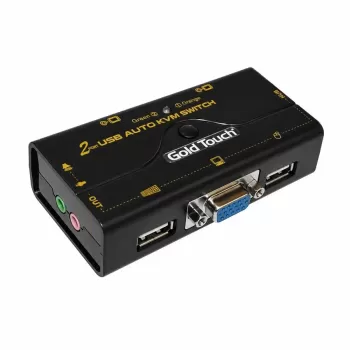 KVM switch Gold Touch 2 Ports USB KVM Switch KVM-USB-2
