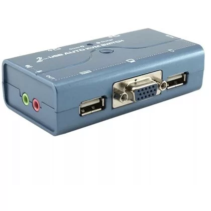KVM-переключатель Gold Touch 2 Ports USB KVM Switch KVM-USB-2