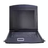 מתג KVM Luggar 17" Rackmount LCD KVM Switch with LAN (16 Ports) KVM16-LAN-HD מתג KVM Luggar 17" Rackmount LCD KVM Switch with LAN (16 Ports) KVM16-LAN-HD