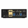 מתג KVM Gold Touch 2 Ports Dual Monitor DP KVM KVM-DPHD-2-2-8K