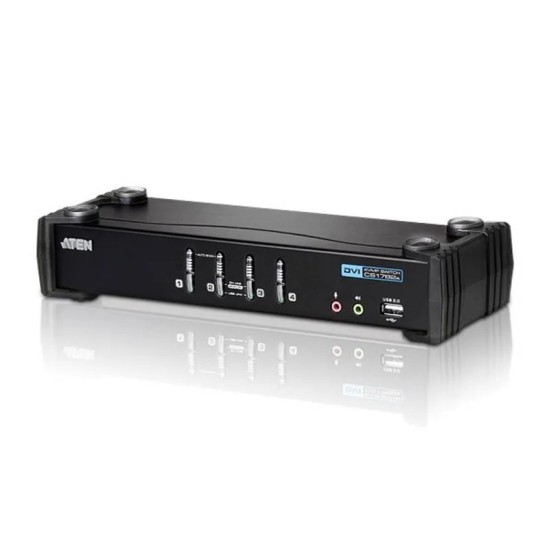 KVM-переключатель Aten CS1764A 4-Port USB DVI/Audio CS1764A