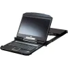 מתג KVM עם מסך LCD ATEN CL3884NW 4-Port USB HDMI Multi-View 18.5" LCD CL3884NW צבע שחור