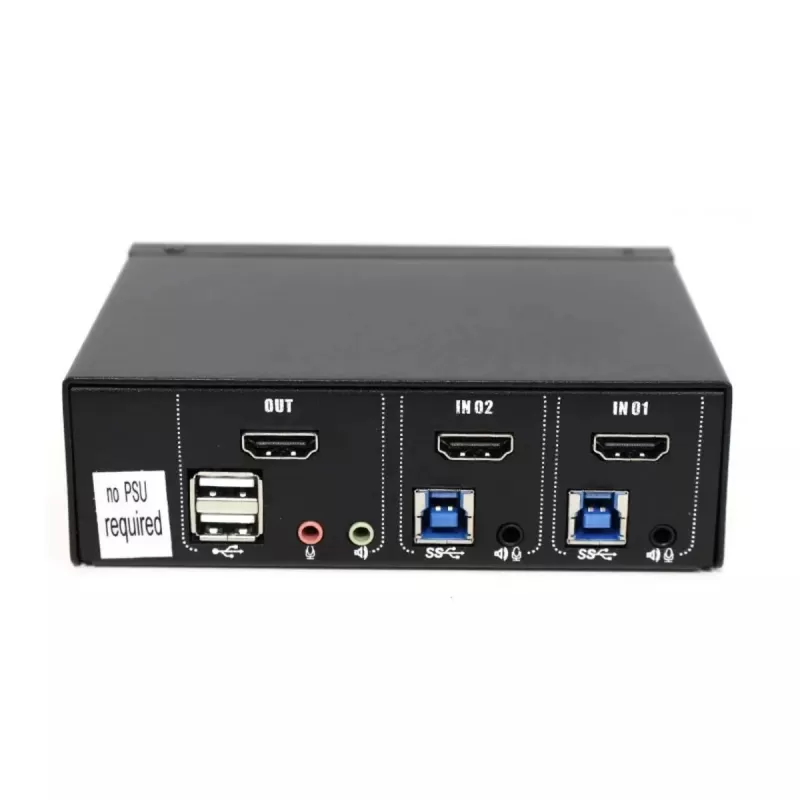 Коммутатор Gold Touch HDMI KVM Switch 4K@60HZ USB3.0 - 2 ports KVM-HDMI-2-4K60HZ