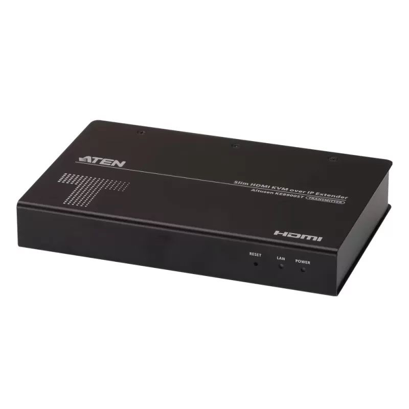 KVM-переключатель ATEN Slim HDMI Single Display KVM over IP Transmitter KE8900ST KE8900ST Цвет:чёрный