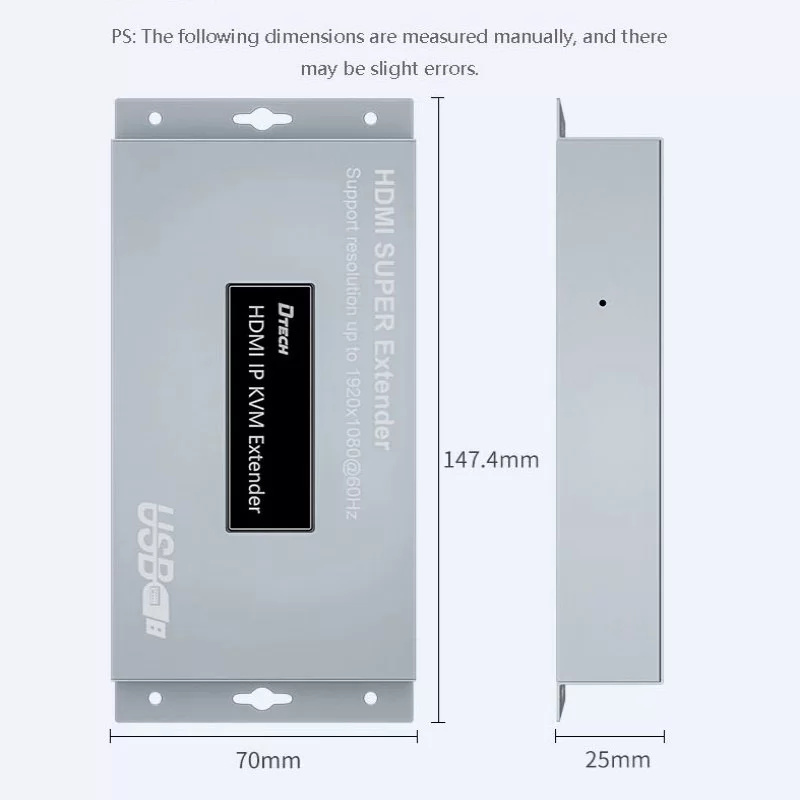 Удлинитель KVM Gold Touch HDMI Extender Sender with IR HDMI-150KVM-OTM-S