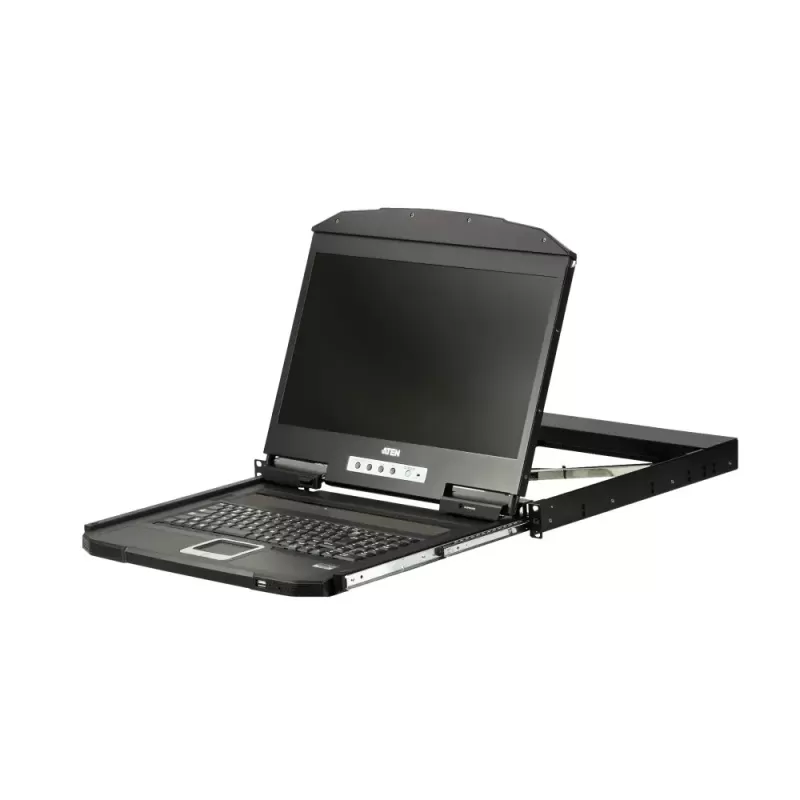 Console Drawer ATEN CL3700NW 1U Short Depth FHD LCD CL3700NW