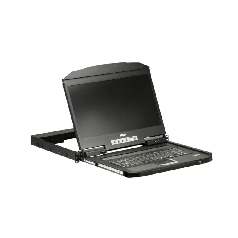 Console Drawer ATEN CL3700NW 1U Short Depth FHD LCD CL3700NW