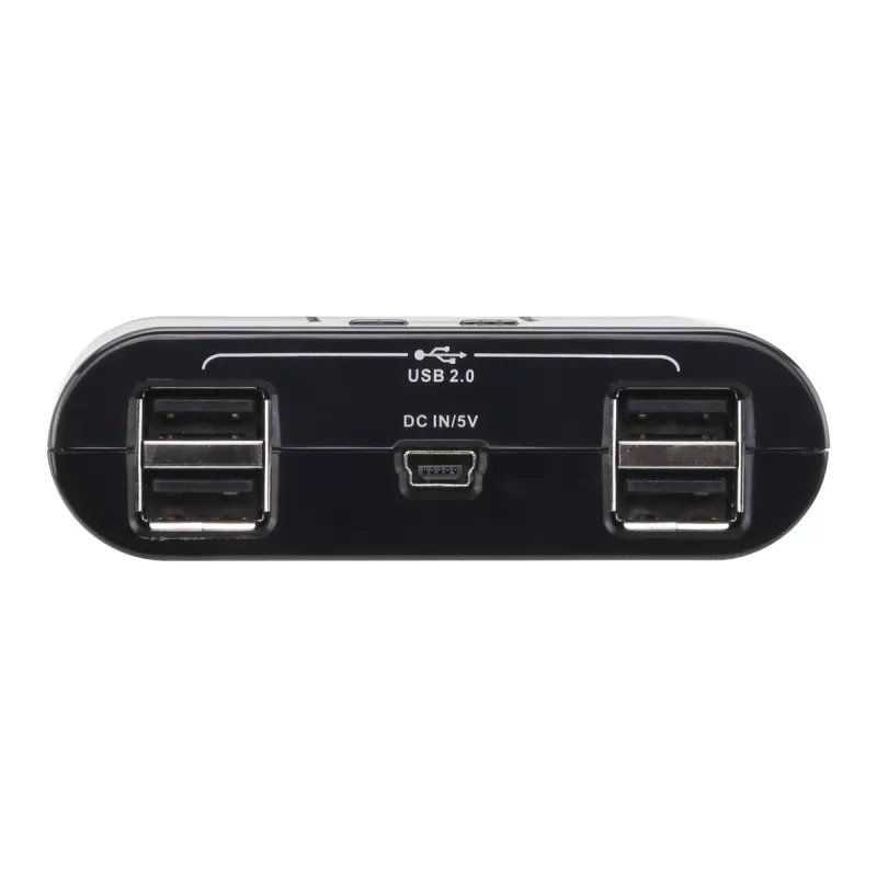 Switch USB ATEN US224 2x4 USB 2.0 Peripheral Sharing US224 Color:black