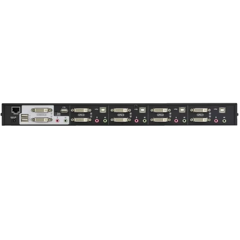 מתג KVM ATEN CS1644A 4Port USB DVI D.View KVM CS1644A צבע שחור מתג KVM ATEN CS1644A 4Port USB DVI D.View KVM CS1644A צבע שחור