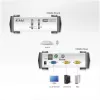 KVM-переключатель ATEN CS82U 2-Port PS/2-USB VGA KVM Switch CS82U Цвет:серый