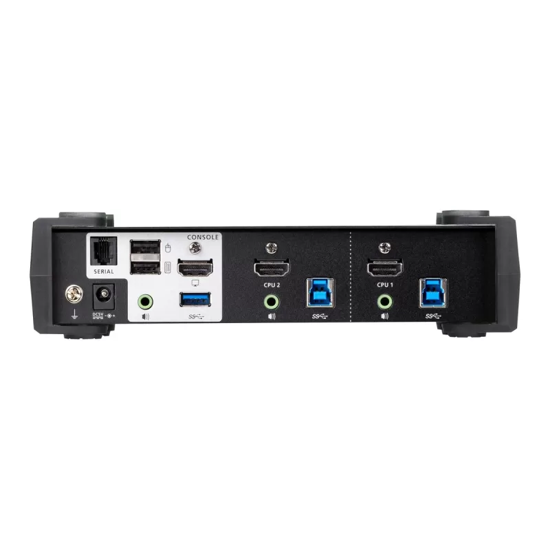 מתג KVM ATEN CS1822 2-Port USB 3.0 4K HDMI KVMP CS1822 צבע שחור
