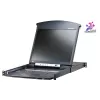 מתג KVM ATEN KL1516Ai 17" 16P CX LCD D.RAIL KL1516Ai 16P CX LCD D.RAIL ATEN