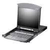 מתג KVM ATEN KL1516Ai 17" 16P CX LCD D.RAIL KL1516Ai 16P CX LCD D.RAIL ATEN