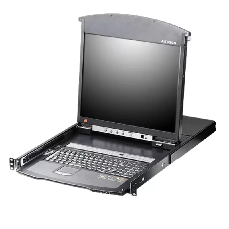 מתג KVM ATEN KL1516Ai 17" 16P CX LCD D.RAIL KL1516Ai 16P CX LCD D.RAIL ATEN