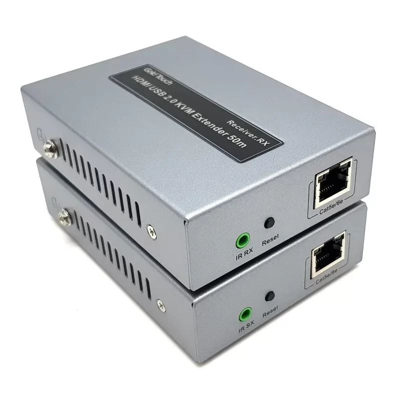 Удлинитель KVM Gold Touch HDMI USB2.0 KVM Extender up to 50m with IR HDMI-KVM-EX50