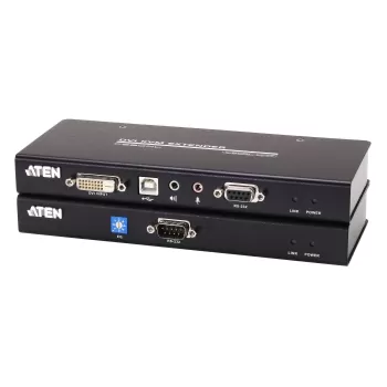 מתג KVM ATEN CE600 DVI-D 2XCAT5 KVM EXTENDER CE600