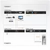 מתג KVM ATEN CE600 DVI-D 2XCAT5 KVM EXTENDER CE600