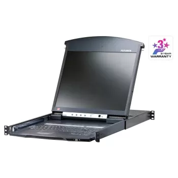 KVM switch ATEN KL1516Ai 16P CAT5 19"-LCD KVM KL1516Ai 16P CAT5 LCD KVM ATEN